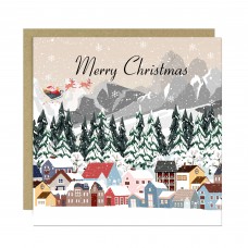 Merry Christmas Card Seasons Greetings For Him and Her