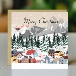 Merry Christmas Card Seasons Greetings For Him and Her