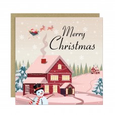 Christmas Card Xmas Greetings Card For Kids Children 145x145mm