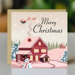 Christmas Card Xmas Greetings Card For Kids Children 145x145mm