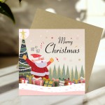 Merry Christmas Santa Card For Kids Children Xmas Cards