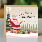 Merry Christmas Santa Card For Kids Children Xmas Cards
