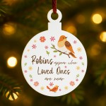 Memorial Christmas Bauble For Mum Dad Grandad Remembrance Gift