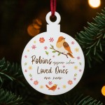 Memorial Christmas Bauble For Mum Dad Grandad Remembrance Gift