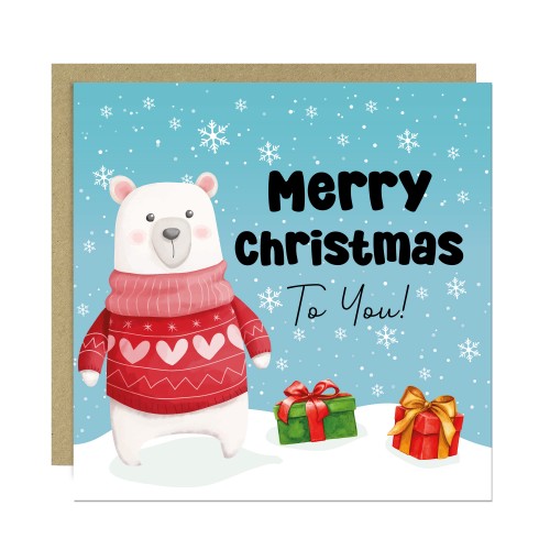 Christmas Card For Kids Merry Christmas Xmas Cards For Friends