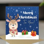 Christmas Card For Boys Girls Seasons Greetings Xmas Cards