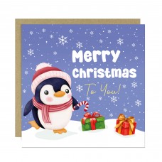 Merry Christmas Card For Teacher Kids Children Happy Christmas