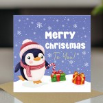 Merry Christmas Card For Teacher Kids Children Happy Christmas