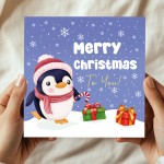 Merry Christmas Card For Teacher Kids Children Happy Christmas