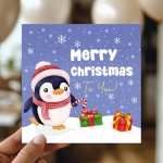 Merry Christmas Card For Teacher Kids Children Happy Christmas