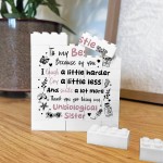Bestie Gift Building Blocks Puzzle Gift For Her Gift For Friend