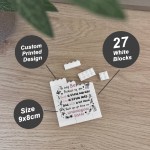 Bestie Gift Building Blocks Puzzle Gift For Her Gift For Friend