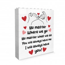 Friendship Gift Building Block Puzzle Gift For Her For Friend