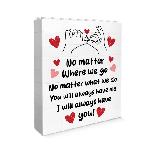 Friendship Gift Building Block Puzzle Gift For Her For Friend