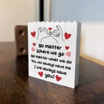 Friendship Gift Building Block Puzzle Gift For Her For Friend