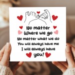 Best Friend Card For Birthday Christmas Friendship Card