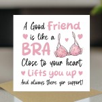 Funny Card For Friend Birthday Christmas Card For Best Friend