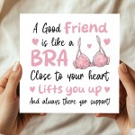 Funny Card For Friend Birthday Christmas Card For Best Friend