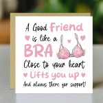 Funny Card For Friend Birthday Christmas Card For Best Friend