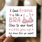 Funny Card For Friend Birthday Christmas Card For Best Friend