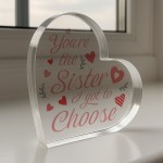 Gift for Sister Special Friend Gifts Bestie Gifts Acrylic Plaque Gift for Sister Special Friend Gifts Bestie Gifts Acrylic Plaque