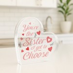 Gift for Sister Special Friend Gifts Bestie Gifts Acrylic Plaque Gift for Sister Special Friend Gifts Bestie Gifts Acrylic Plaque