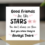 Good Friend Card Friendship Birthday Card For Friends Christmas 