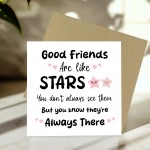 Good Friend Card Friendship Birthday Card For Friends Christmas 