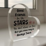 Gift For Best Friend GOOD FRIENDS ARE LIKE STARS Friendship Gift