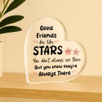 Gift For Best Friend GOOD FRIENDS ARE LIKE STARS Friendship Gift