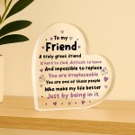 Gifts For Friend Bestie Friendship Gift Heart Christmas Birthday Gifts For Friend Bestie Friendship Gift Heart Christmas Birthday