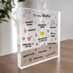 To My Bestie Gift Friendship Gifts for Women Special Friend Gift