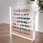 Bestie Gift for Women Thank You Gifts For Best Friend Friendship
