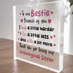 Bestie Gift for Women Thank You Gifts For Best Friend Friendship