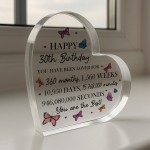 30th Birthday Gift For Daughter Auntie Sister Best Friend 30th Birthday Gift For Daughter Auntie Sister Best Friend