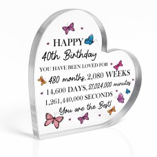 40th Birthday Gift For Daughter Auntie Sister Best Friend