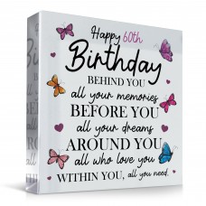 Beautiful 60th Birthday Gift For Friend Mum Nan Grandma Nanny