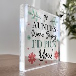 Funny Auntie Birthday Gifts Presents For Auntie Acrylic Plaque Funny Auntie Birthday Gifts Presents For Auntie Acrylic Plaque