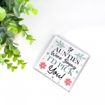 Funny Auntie Birthday Gifts Presents For Auntie Acrylic Plaque Funny Auntie Birthday Gifts Presents For Auntie Acrylic Plaque