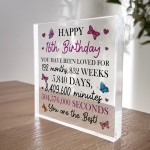 Happy 16th Birthday Gift For Daughter Granddaughter Niece Sister Happy 16th Birthday Gift For Daughter Granddaughter Niece Sister