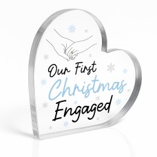 First Christmas Engaged Gift For Couple Fiance Engagement Gift