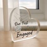 First Christmas Engaged Gift For Couple Fiance Engagement Gift