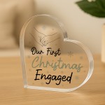 First Christmas Engaged Gift For Couple Fiance Engagement Gift