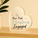 First Christmas Engaged Gift For Couple Fiance Engagement Gift