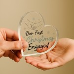 First Christmas Engaged Gift For Couple Fiance Engagement Gift