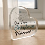 First Christmas Married Gift For Couple Mr And Mrs Husband Wife First Christmas Married Gift For Couple Mr And Mrs Husband Wife