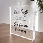 1st Christmas Engaged Gift For Couple Fiance Engagement Gift 1st Christmas Engaged Gift For Couple Fiance Engagement Gift