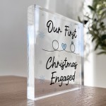 1st Christmas Engaged Gift For Couple Fiance Engagement Gift 1st Christmas Engaged Gift For Couple Fiance Engagement Gift