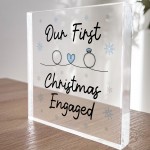 1st Christmas Engaged Gift For Couple Fiance Engagement Gift 1st Christmas Engaged Gift For Couple Fiance Engagement Gift