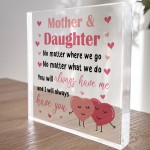 Mother Daughter Gift Mum Gifts For Birthday Christmas Thank You